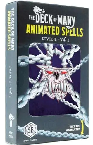 The Deck of Many Animated Spells Level 2 Spellbook Cards [Vol.1]