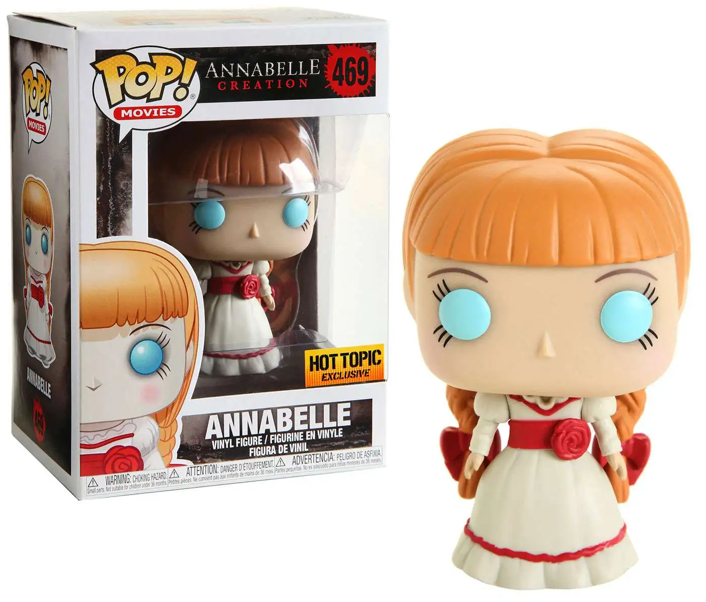 Funko Annabelle Comes Home Plush Doll 2019 Hot Topic Exclusive from Horror Movie 