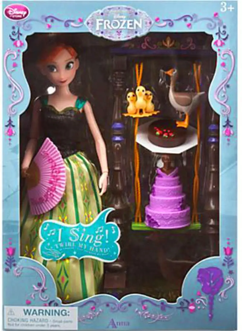 Disney Frozen Anna Exclusive 11 Deluxe Singing Doll Set - ToyWiz