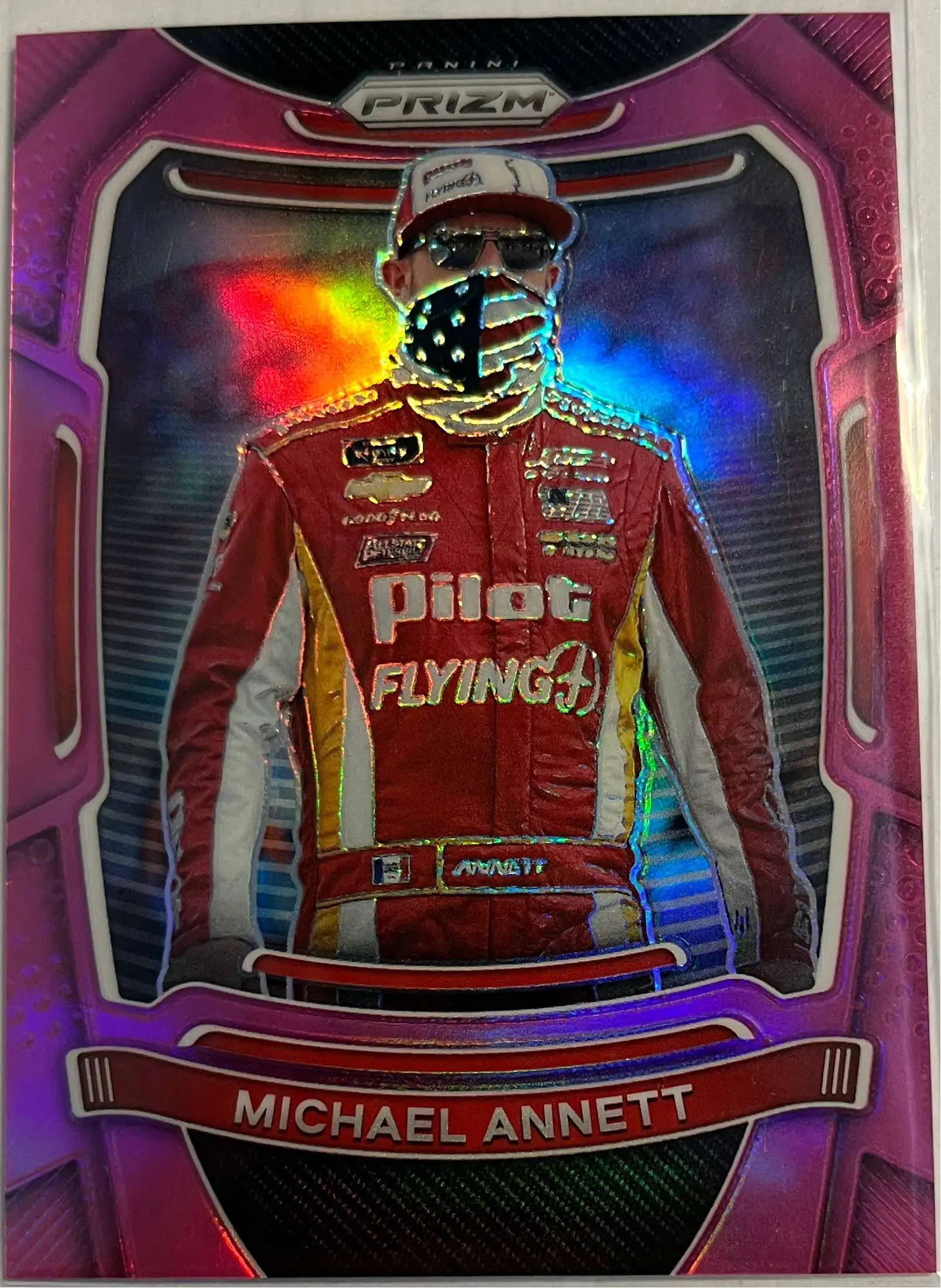 NASCAR 2021 Prizm Racing 9/50 Michael Annett #55 [Pink]