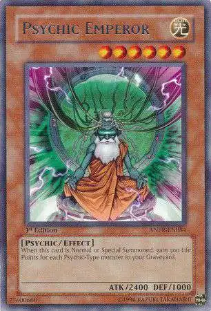 YuGiOh Ancient Prophecy Rare Psychic Emperor ANPR-EN084