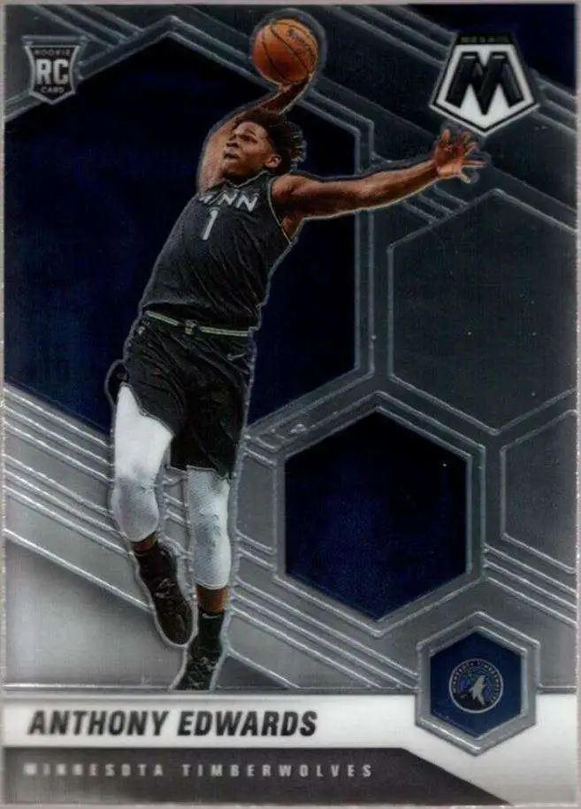 NBA 2021 Mosaic Basketball Base Anthony Edwards #201 [Rookie]