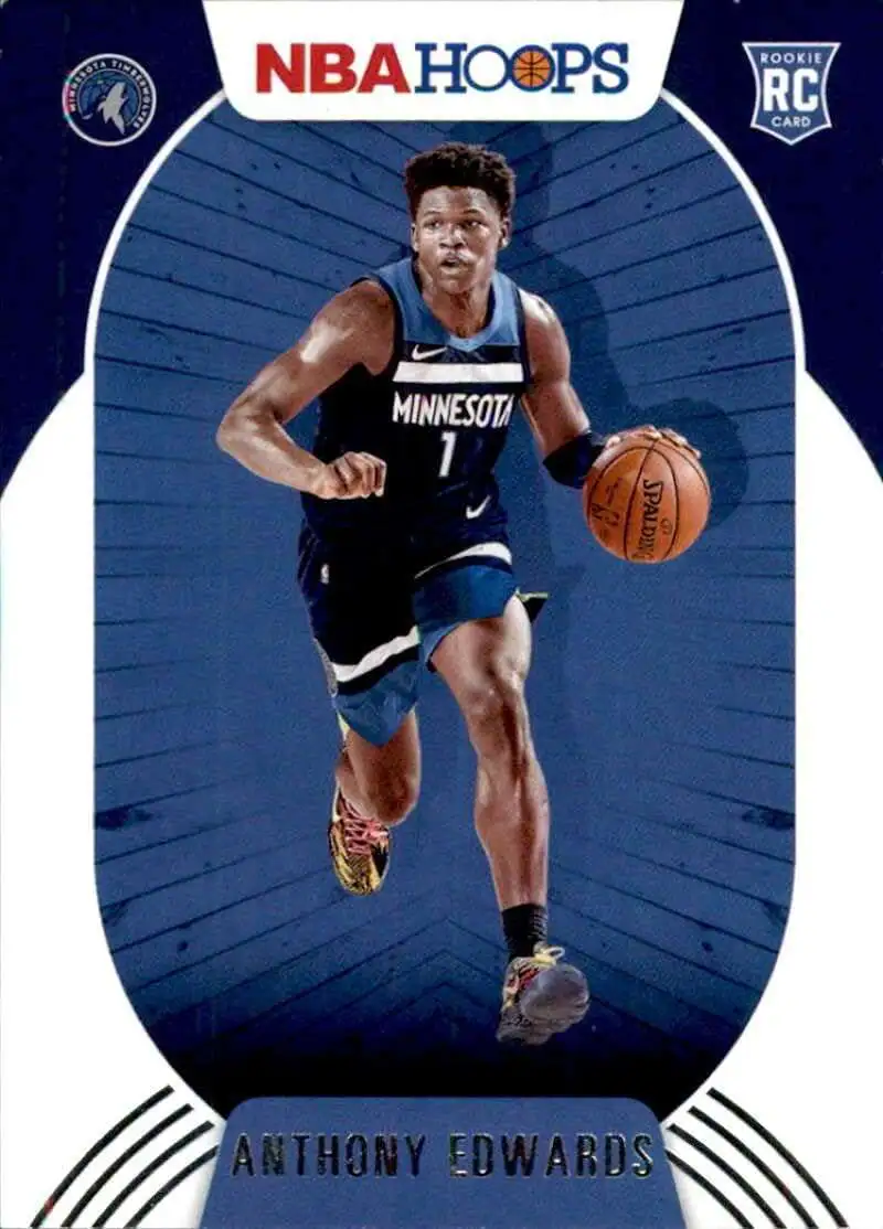 NBA 2020-21 Panini Hoops Anthony Edwards #216 [Rookie]