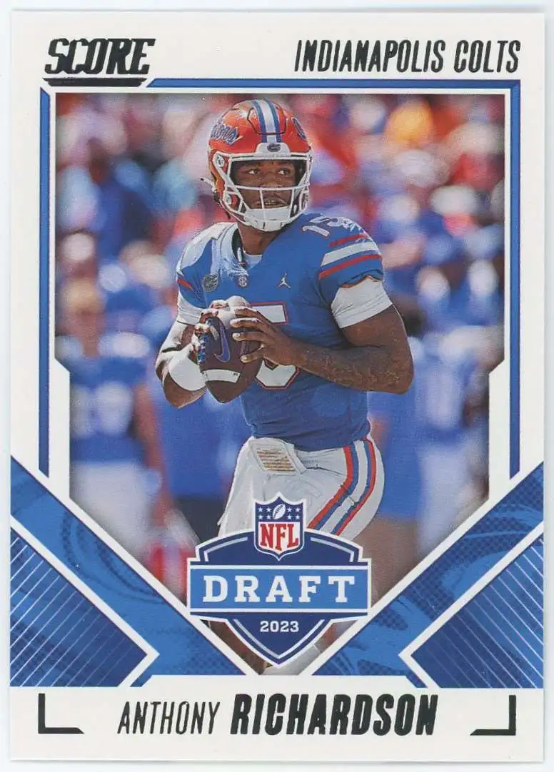 NFL Indianapolis Colts 2023 Panini Score Draft Insert Anthony Richardson #6 [Rookie]