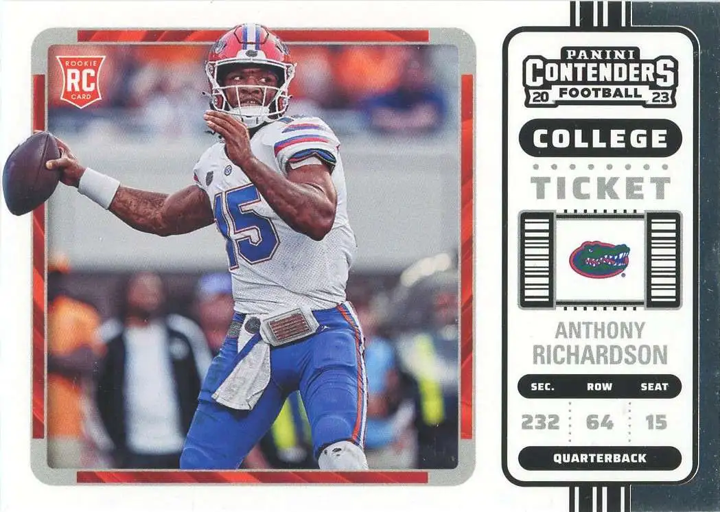 Anthony Richardson 2023 Panini Instant #DN4 NFL Draft Night Rookie Car —  Rookie Cards