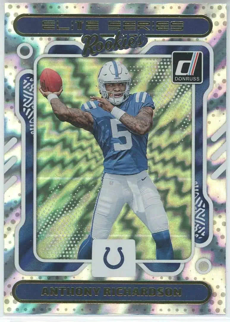 NFL 2023 Panini Donruss Football Anthony Richardson #2 [Elite Series Rookies]