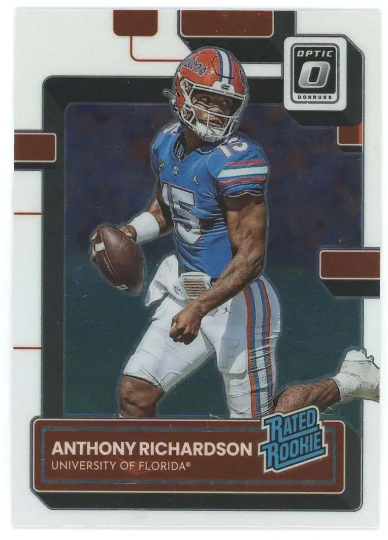 NFL 2023 Panini Chronicles Donruss Optic Draft Picks Anthony Richardson #11 [Rated Rookie]