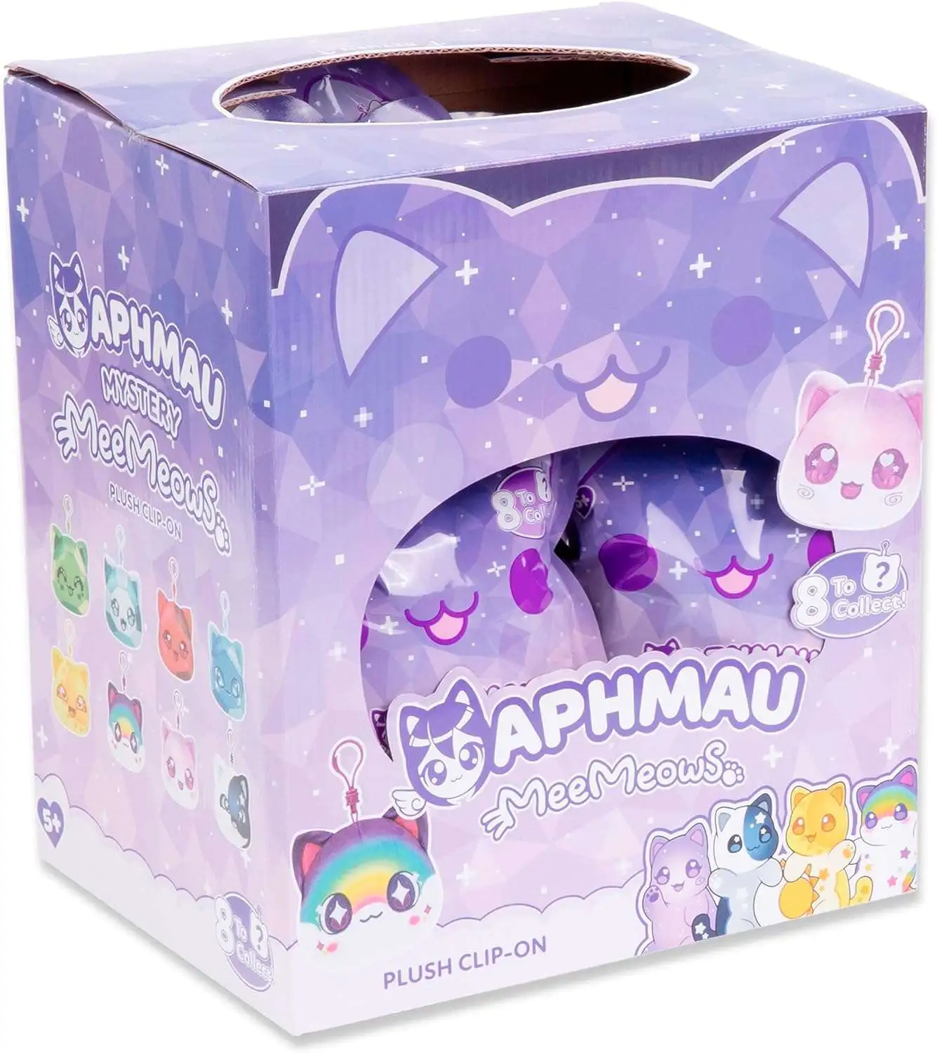 Aphmau MeeMeows Plush Clip On Mystery Box [18 Packs]