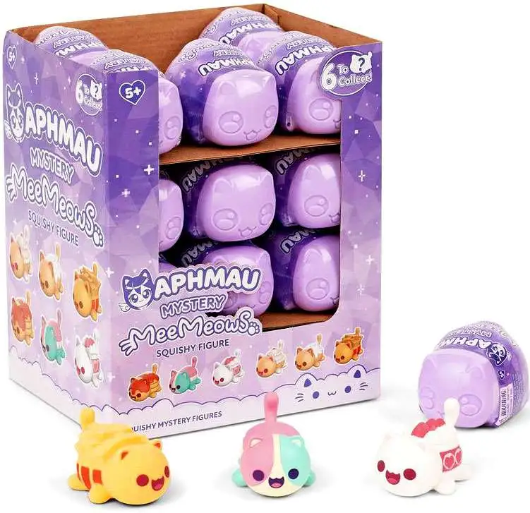 Aphmau MeeMeows Squishy Mystery Box 24 Packs Bonkers Toy Co. - ToyWiz