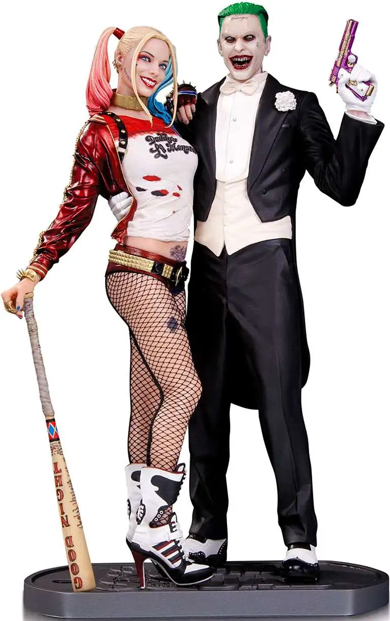 DC Suicide Squad Harley Quinn & The Joker Statue