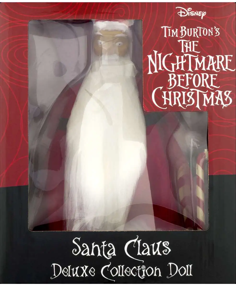 Nightmare Before Christmas Santa 6 Deluxe Cloth Doll Diamond 