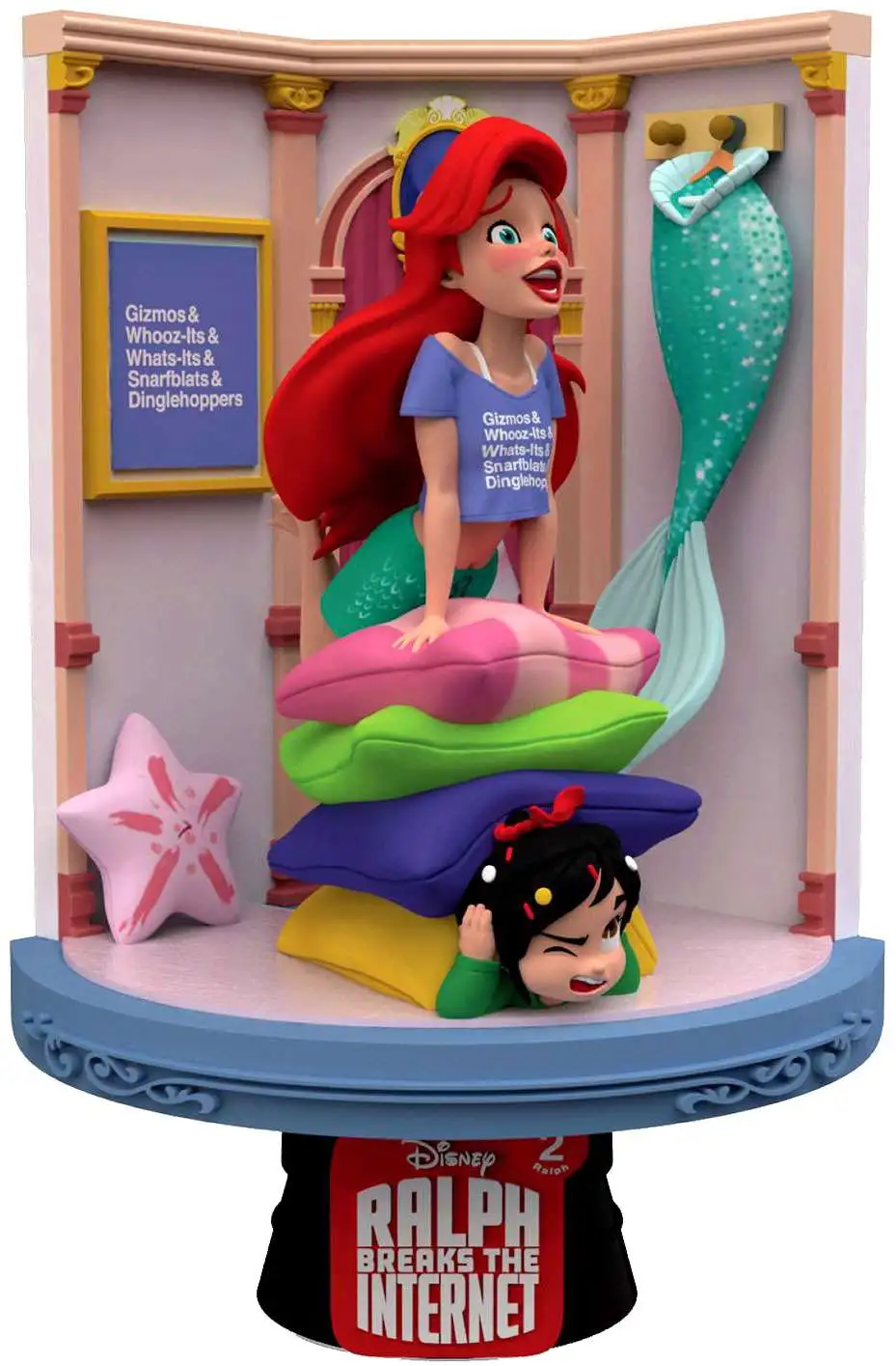 Ariel D-Stage Wreck It Ralph 2 Ariel Beast Kingdom Diorama Disney 