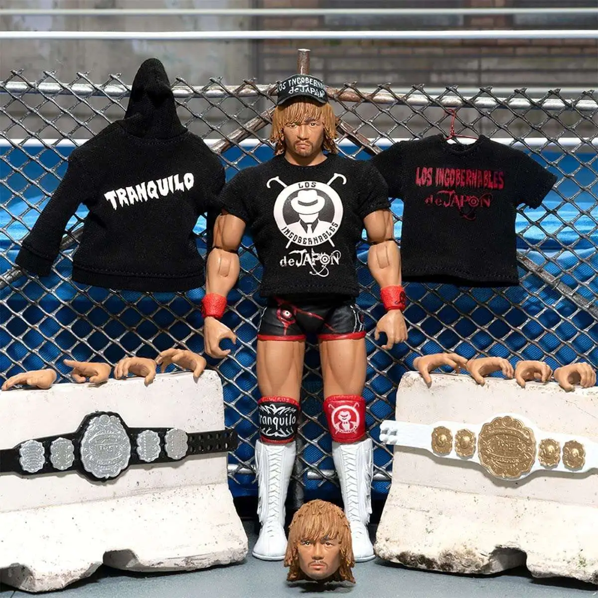 New Japan Pro Wrestling Ultimates Tetsuya Naito 7 Action Figure