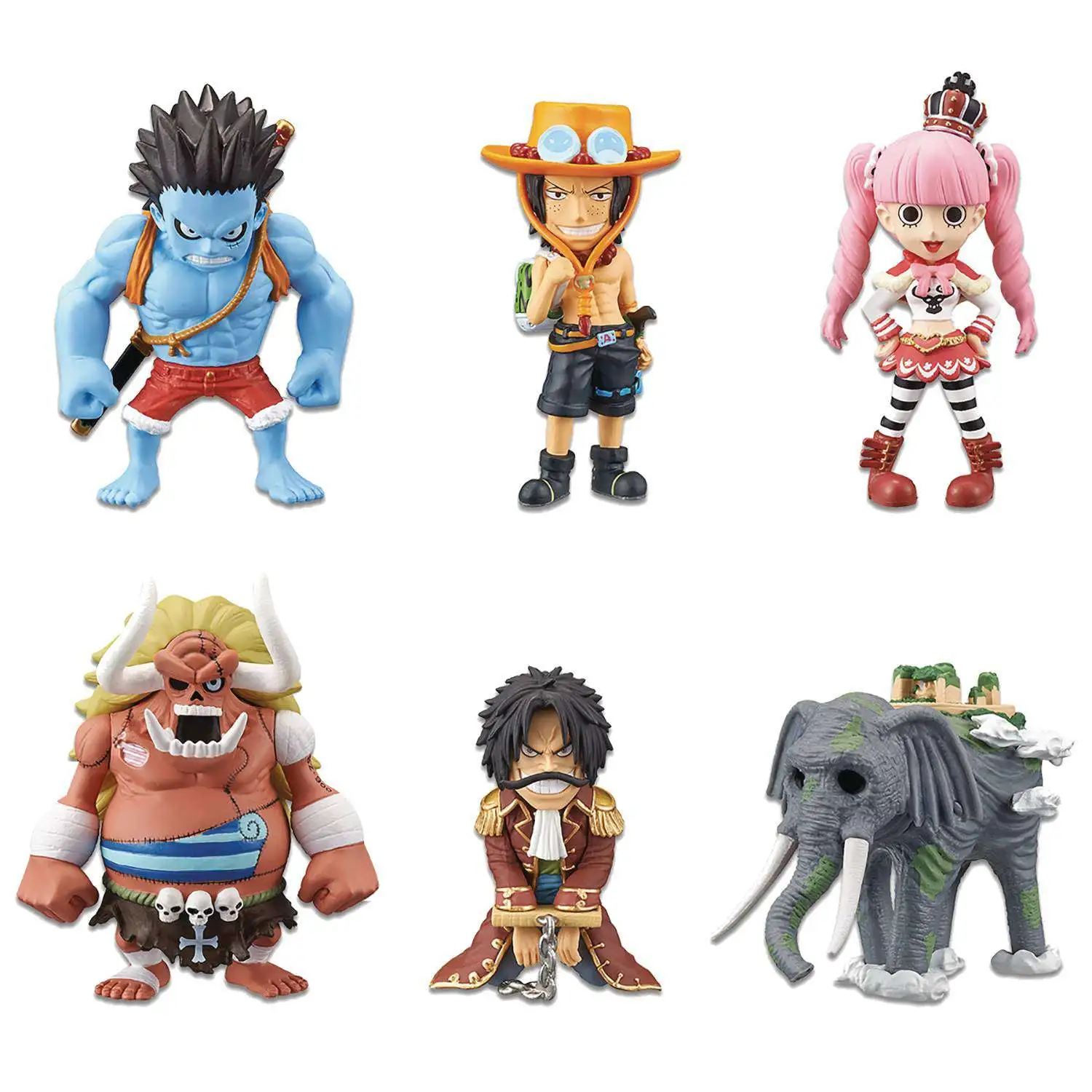 ONE PIECE WCF World Collectable Figure vol.6 Complete set 
