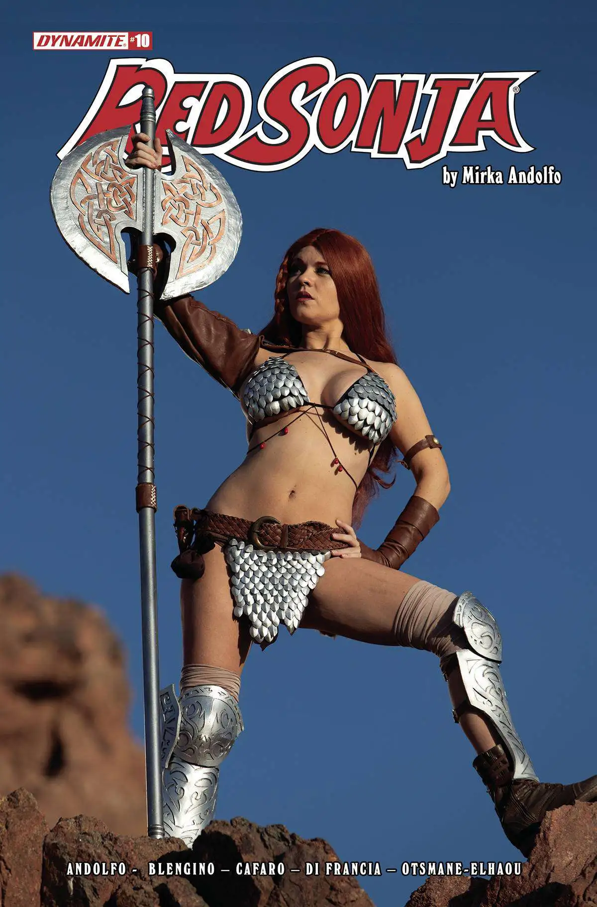 RED SONJA THE SUPERPOWERS #1 COVER E LYONS COSPLAY VF/NM 2021 DYNAMITE HOHC 