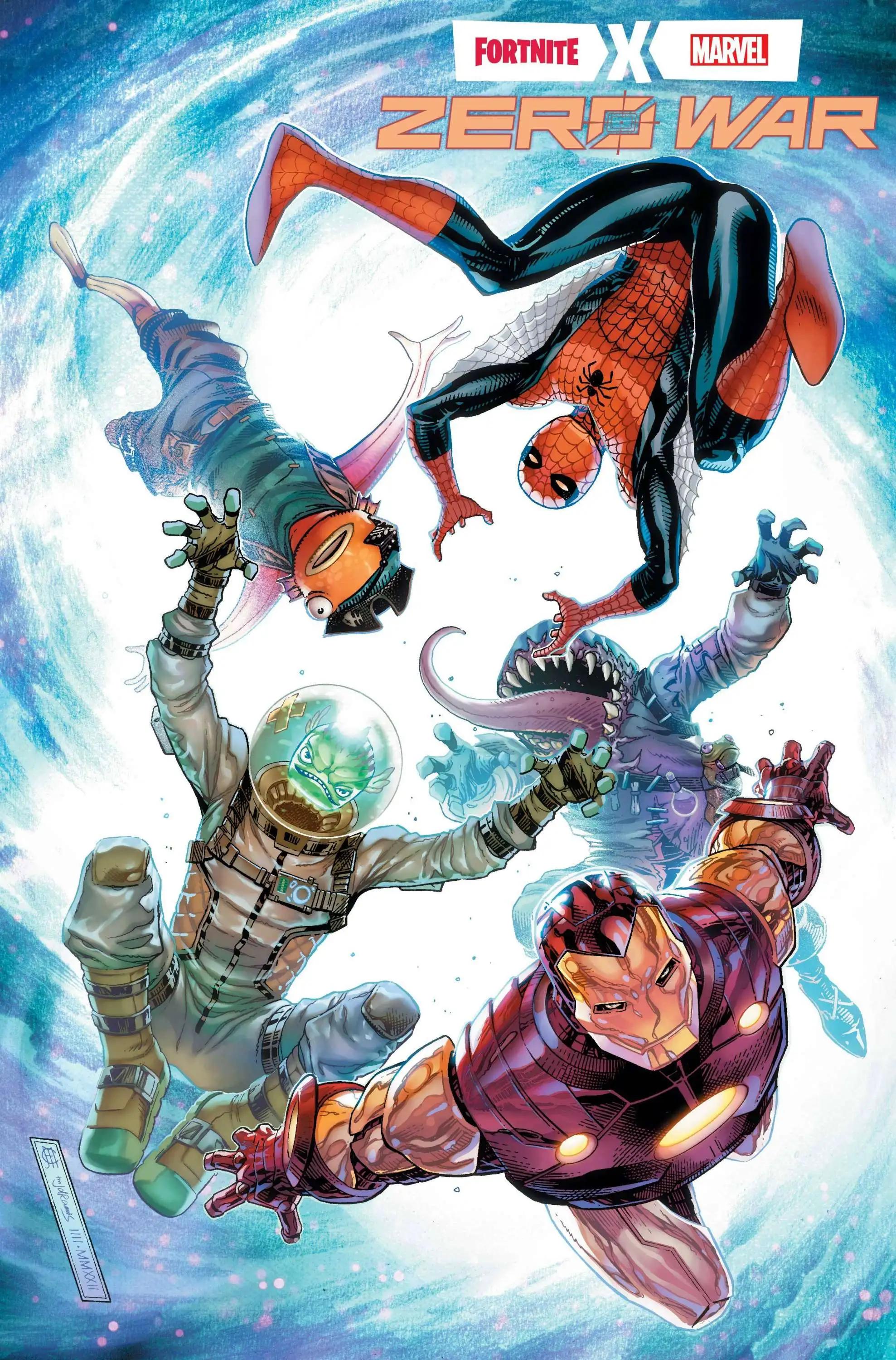 Marvel Fortnite X Marvel Zero War Jim Cheung Incentive Cover Comic Book 1  of 5 Comes with Code to Unlock New Spider-Man Outfit Skin Marvel Comics -  ToyWiz