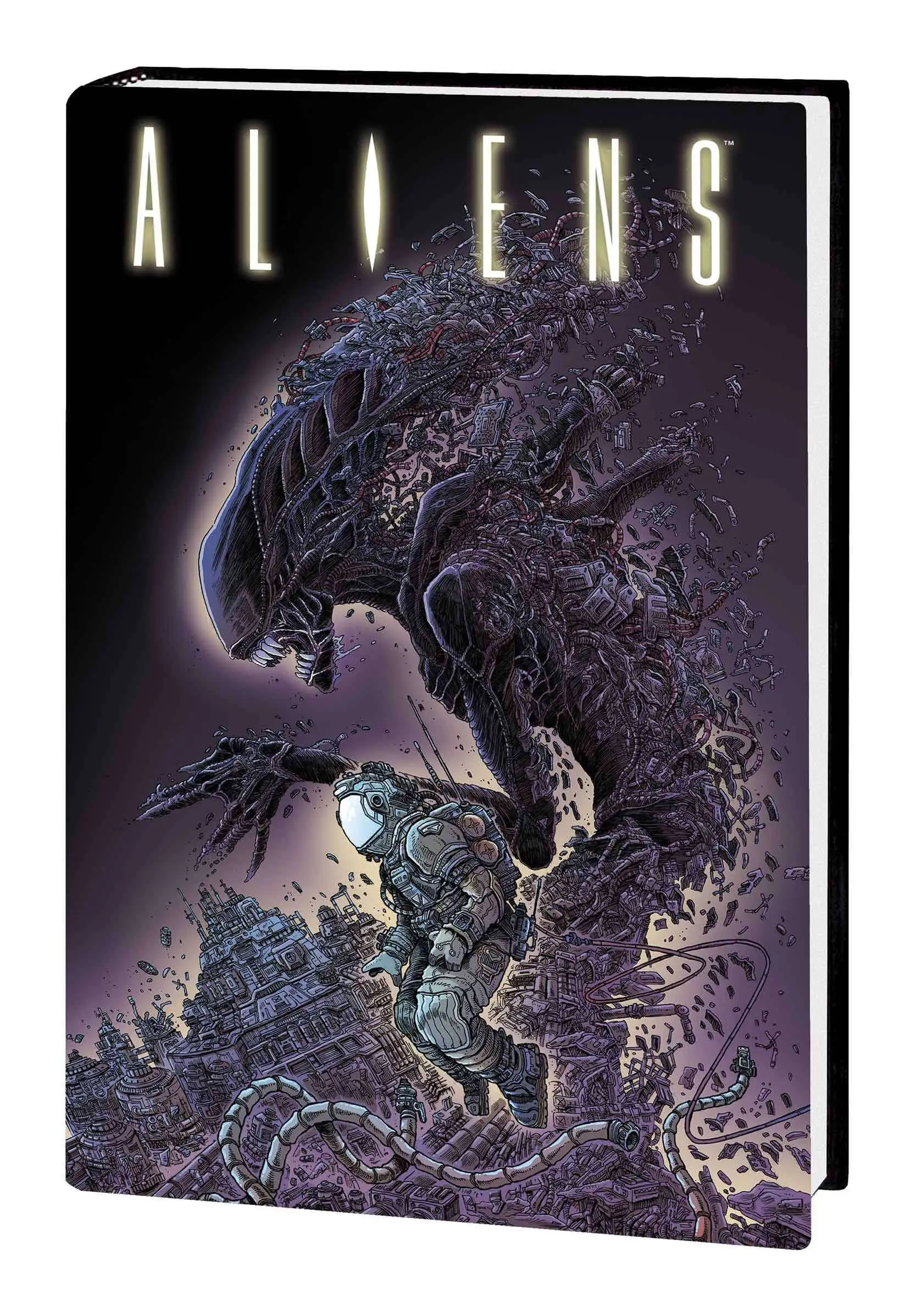 Marvel Aliens: the Original Years Stokoe Cover Hard Cover Omnibus Comic Book [Vol. 4] (Pre-Order ships January)