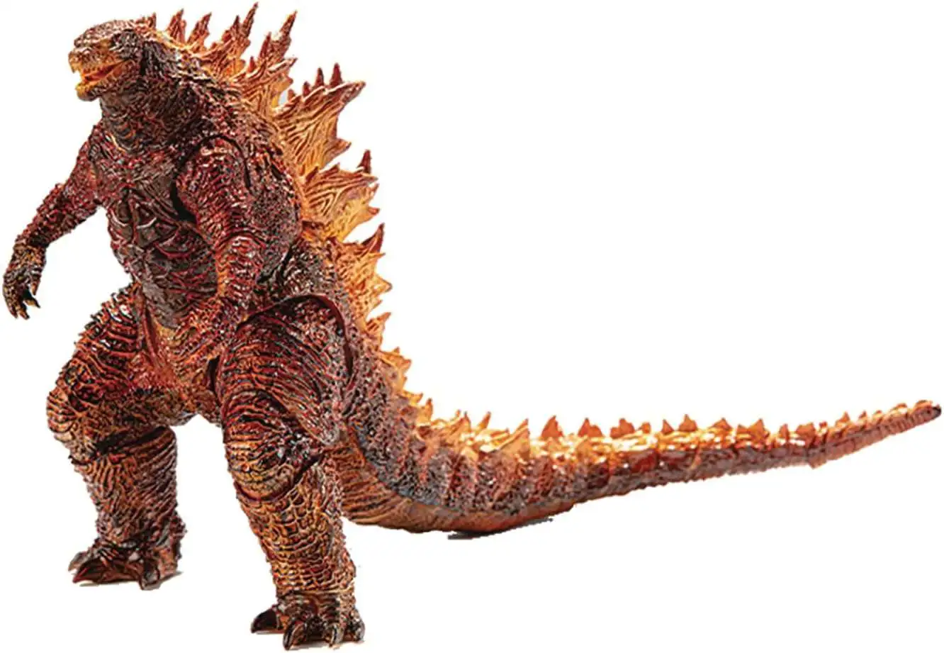 King of the Monsters Exquisite Basic Series Burning Godzilla Exclusive Action Figure