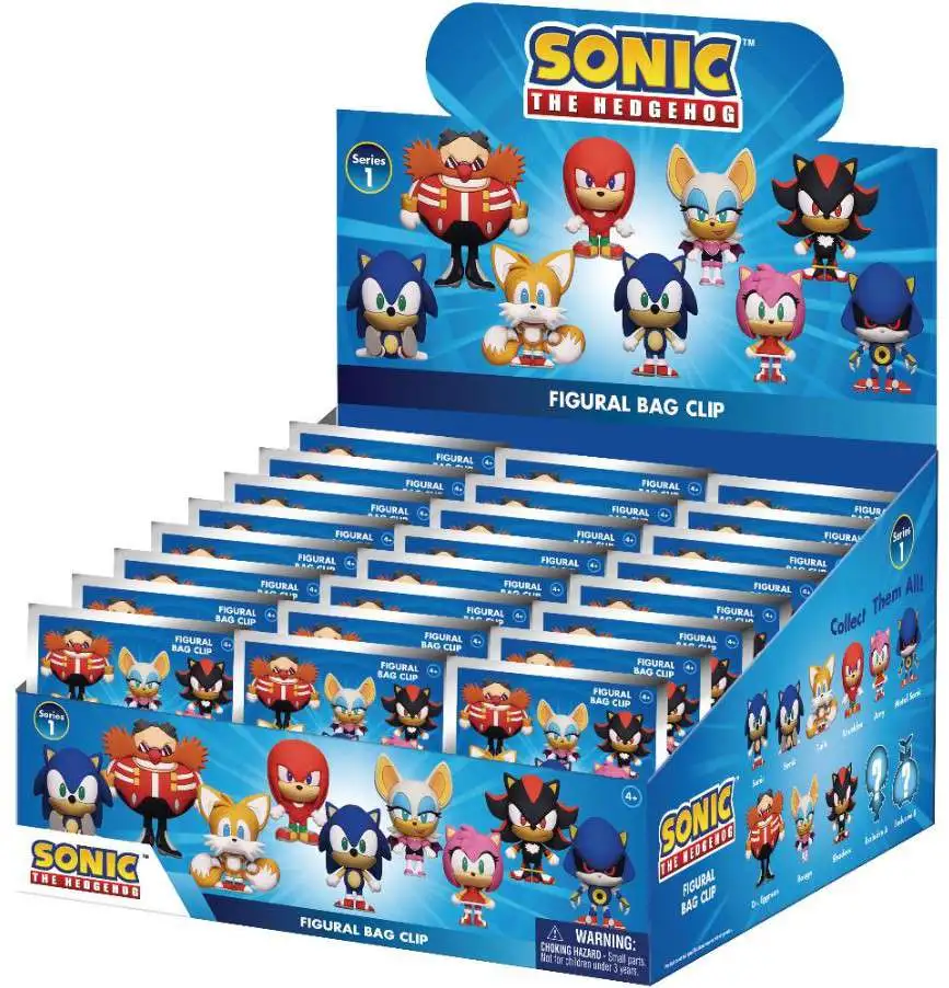 Sonic X classic figure series With Keychain