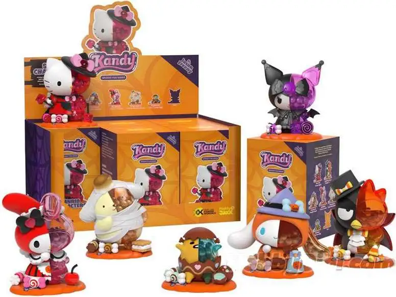 Freeny's Hidden Dissectibles Series 4 Kandy x Sanrio Spooky Fun Mini Figure PVC Blind Pack [1 RANDOM Pack]