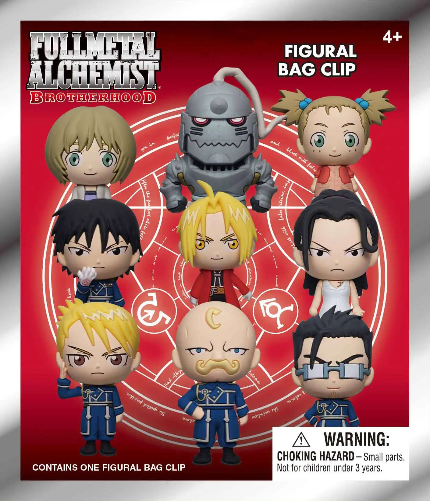 Disney Pixar 3D Figural Keyring Fullmetal Alchemist Brotherhood