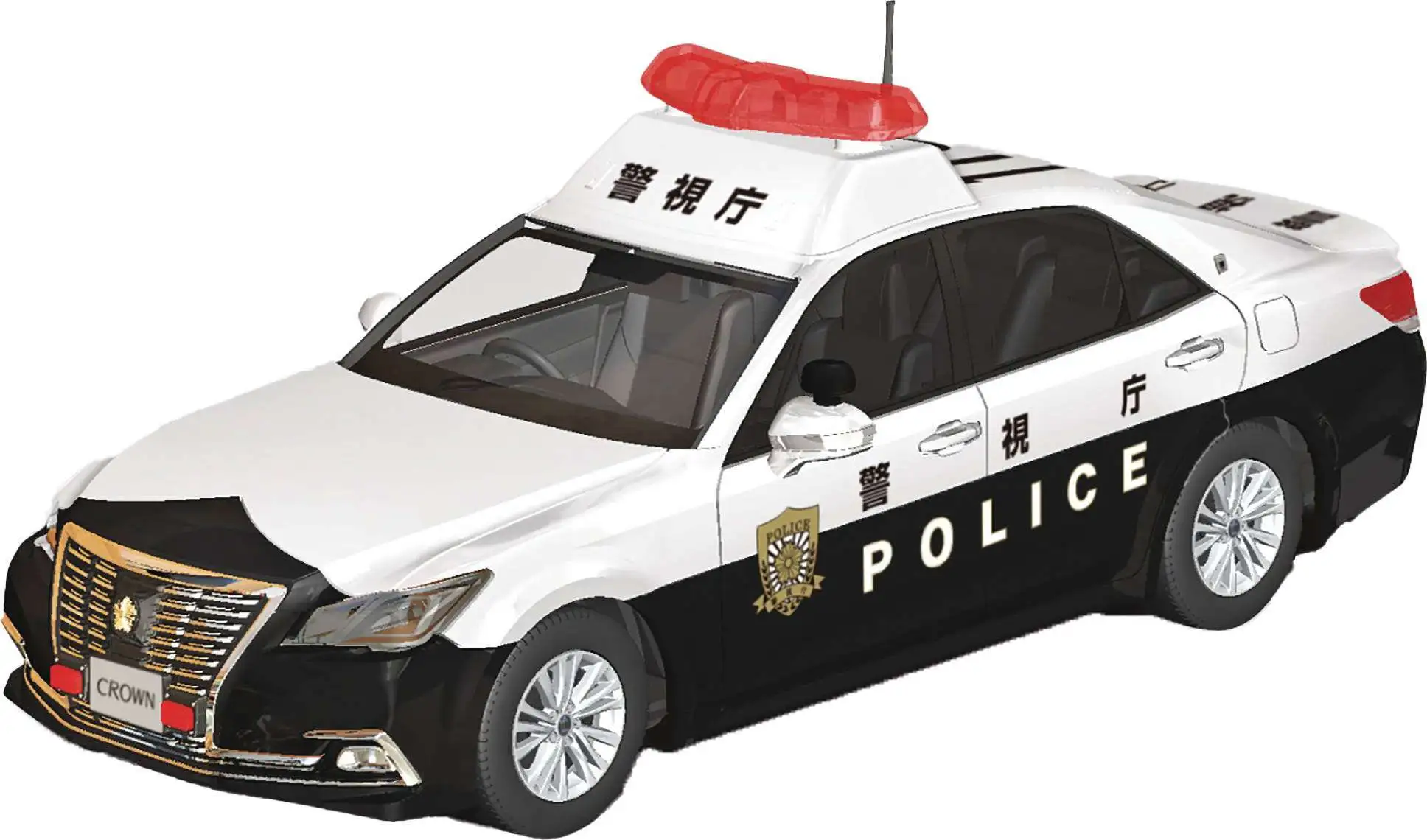 Toyota Crown Patrol Car Model Car Kit (Pre-Order ships February)