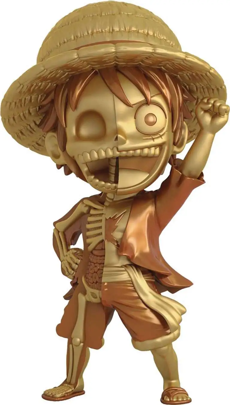 One Piece XXRAY PLUS Monkey D. Luffy 8-Inch Collectible PVC Figure [Treasure Gold Edition] (Pre-Order ships January)