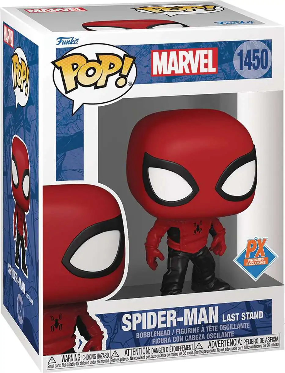 Funko Marvel POP! Comics Spider-Man Exclusive Vinyl Figure #1450 [Last Stand]