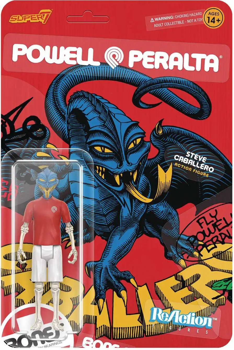 Powell-Peralta ReAction Steve Caballero Action Figure [Dragon Board]