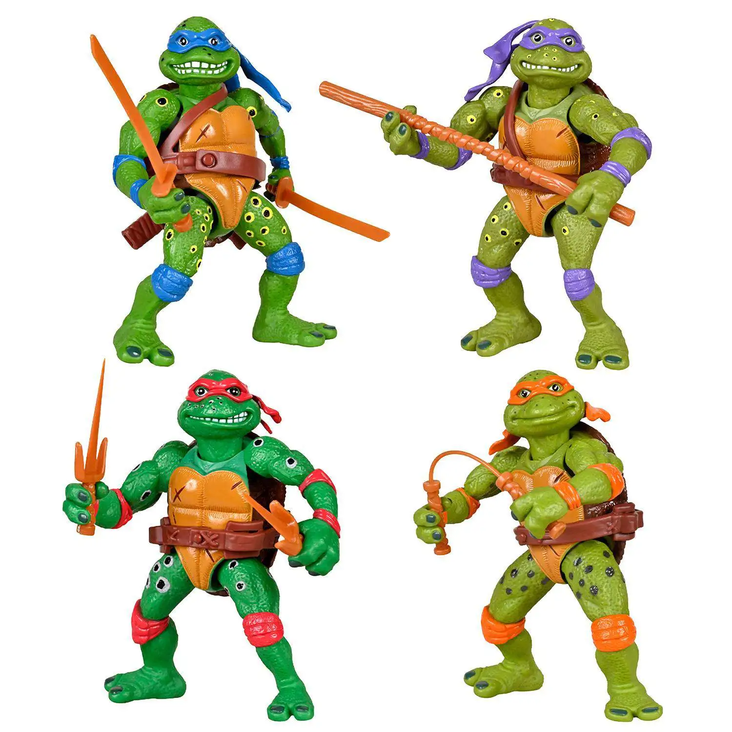 NECA TMNT Movie figures - Donatello Leonardo Michelangelo Raphael store 2 PACKS