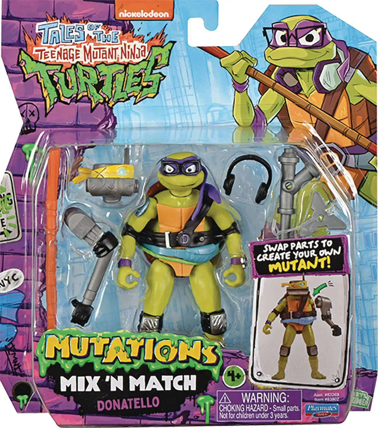 Teenage Mutant Ninja Turtles Tales of the TMNT Mutations Mix N