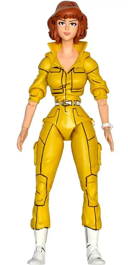 NECA TMNT Teenage Mutant shops Ninja Turtles Ultimate Cartoon Animated April O'Neil