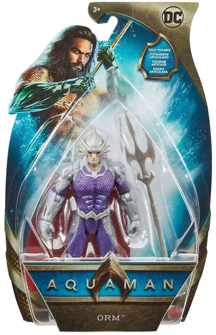 DC Aquaman Movie Basic Orm 6 Action Figure Mattel - ToyWiz