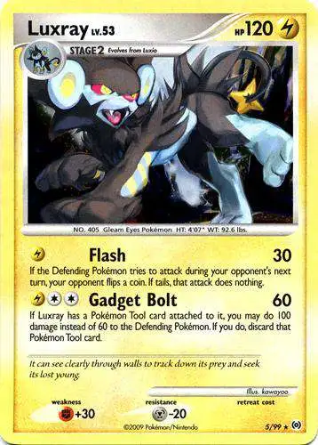 Pokemon Trading Card Game Platinum Arceus Holo Rare Luxray #5