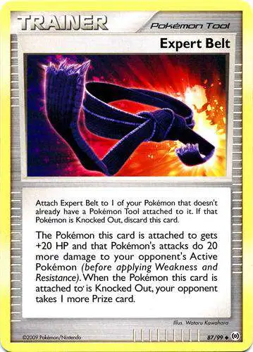 Pokemon Trading Card Game Platinum Arceus Uncommon Expert Belt #87