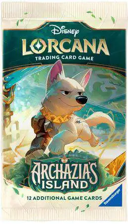 Disney Lorcana Trading Card Game Archazia's Island Booster Pack [12 Cards]