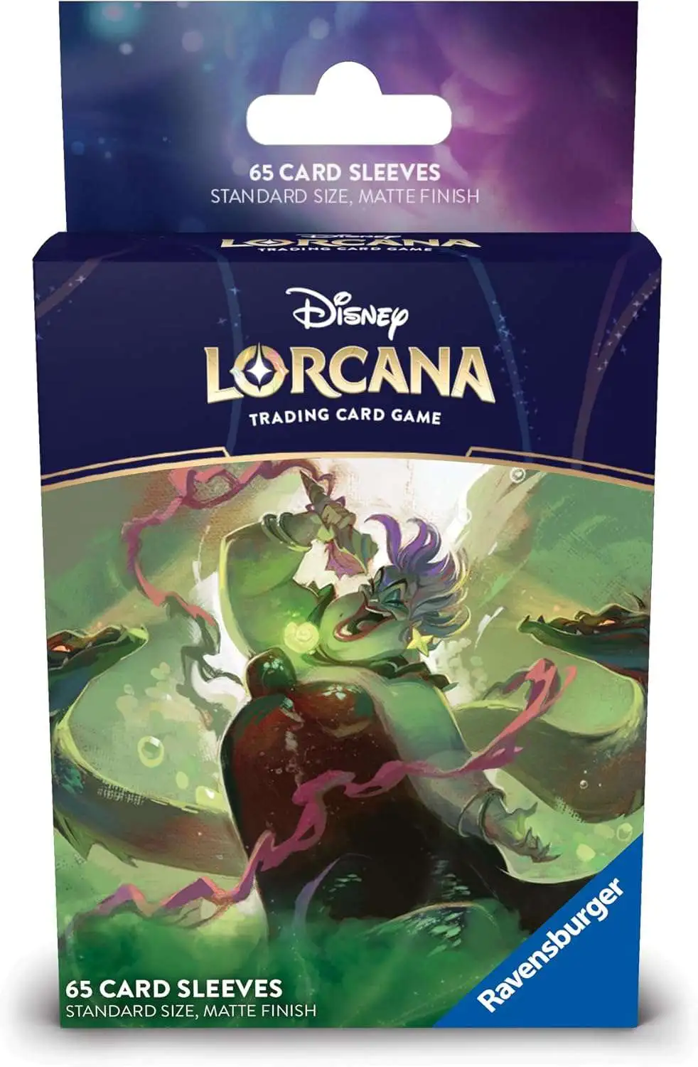 Disney Lorcana Trading Card Game Archazia's Island Ursula Card Sleeves [65 Sleeves]
