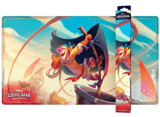 Disney Lorcana Trading Card Game Archazia's Island Tigger In the Crow's Nest Playmat