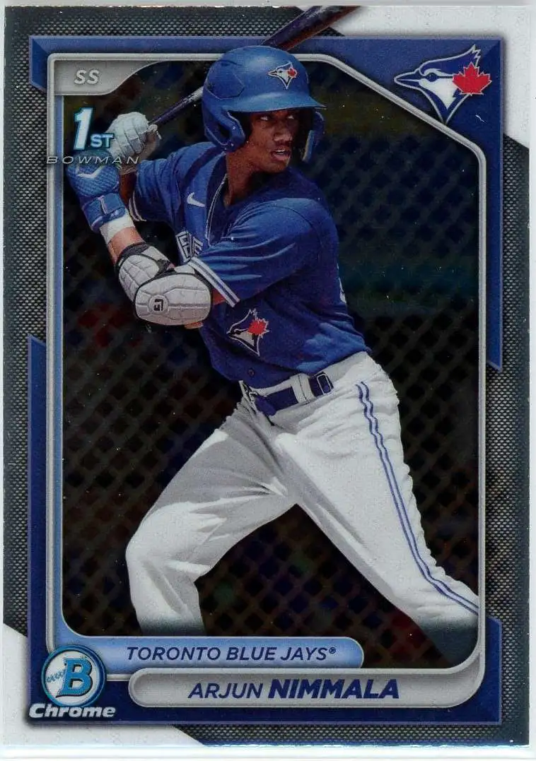 MLB Topps 2024 Bowman Baseball 1st Bowman Chrome Prospects Arjun Nimmala BCP-142