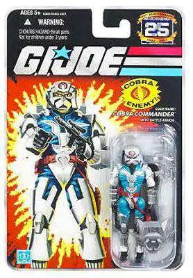 GI Joe 25th Anniversary Wave 6 Armored Cobra Commander Action Figure