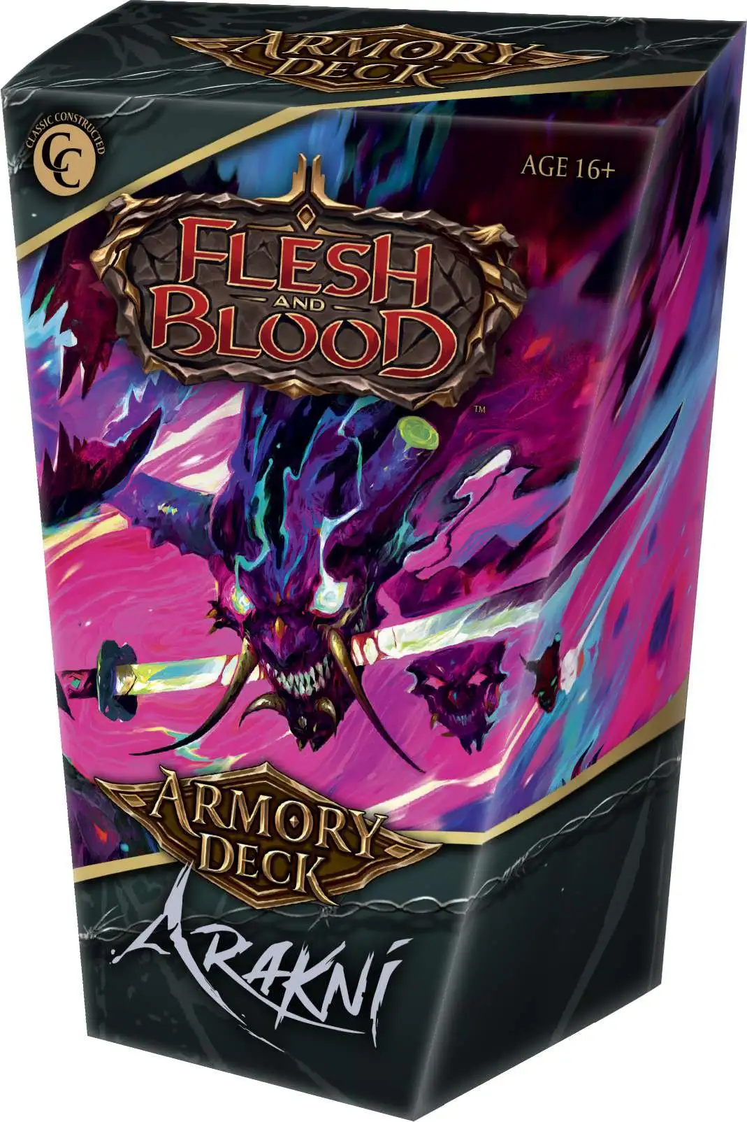 Flesh and Blood Trading Card Game Arakni Armory Deck 60 Cards