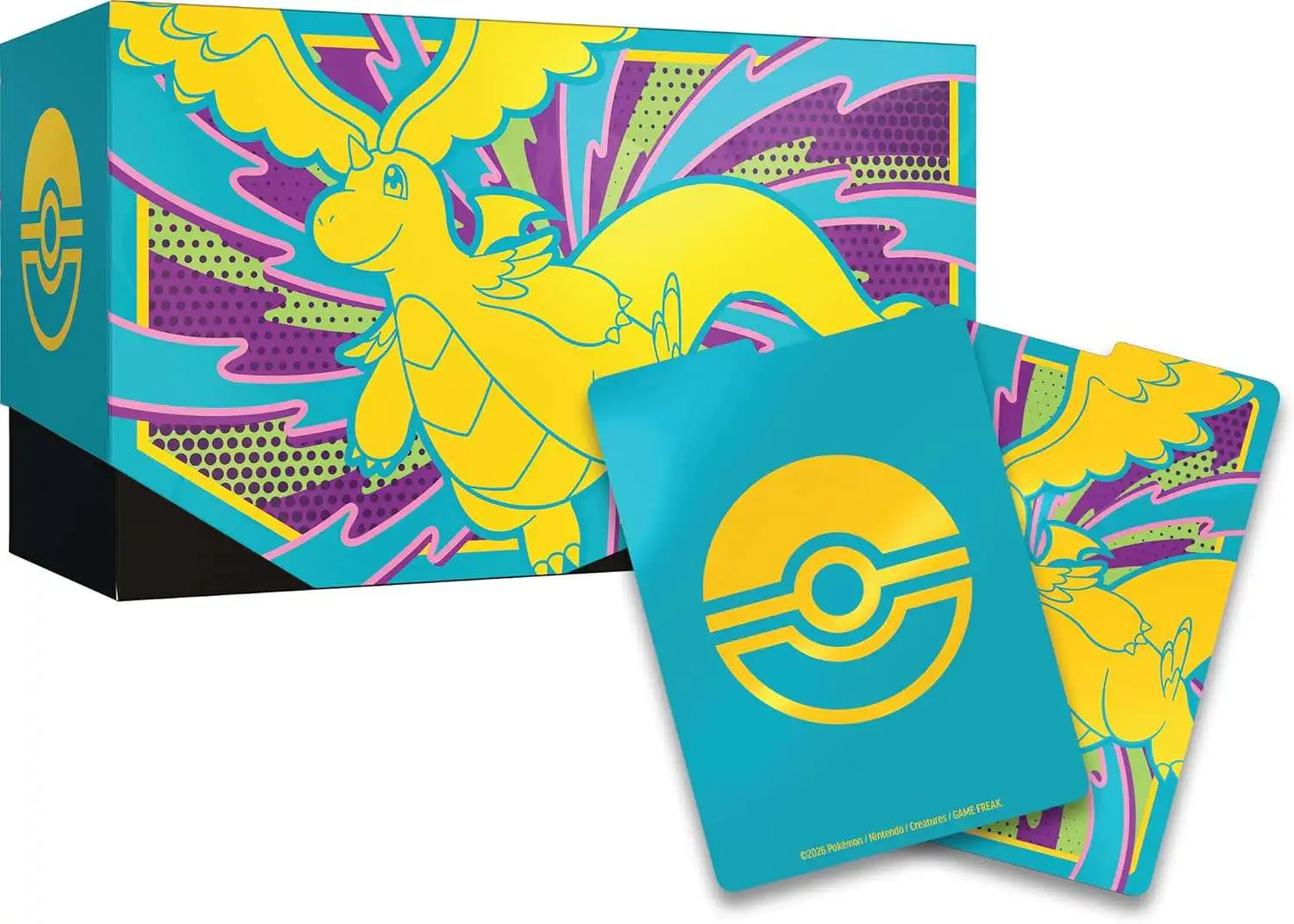 Pokemon Mega Evolution Ascended Heroes Mega Dragonite Collector Storage Box [EMPTY! Includes 4 Dividers]