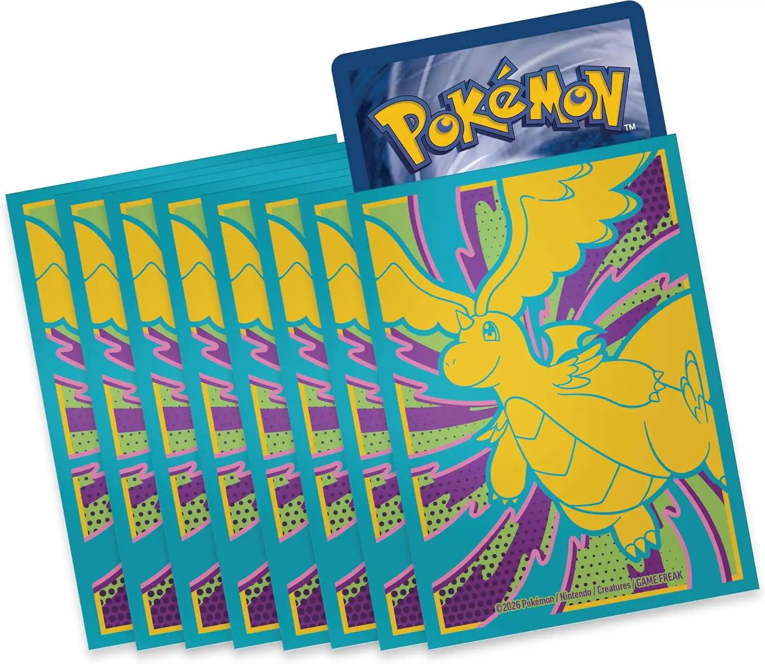 Pokemon Mega Evolution Ascended Heroes Mega Dragonite Card Sleeves [65 Count]