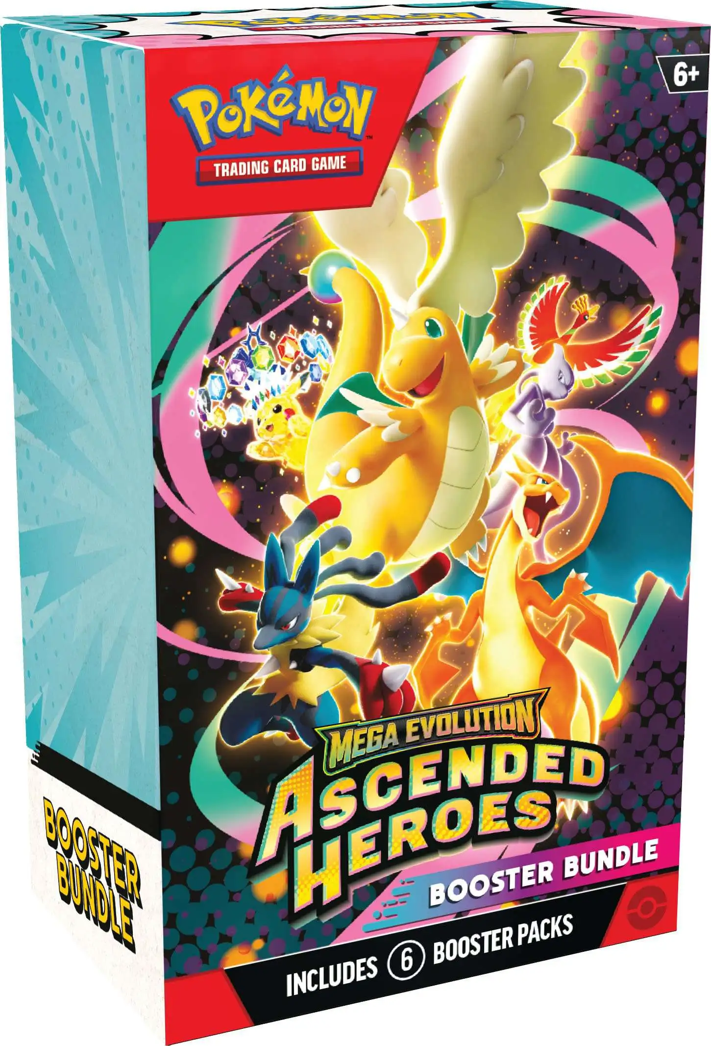 Pokemon Mega Evolution Ascended Heroes Booster Bundle [6 Packs] (Pre-Order ships April)