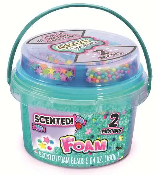 Craze Sensations ASMR Mix 'N Match Foam Mini Bucket [Scented, Green]