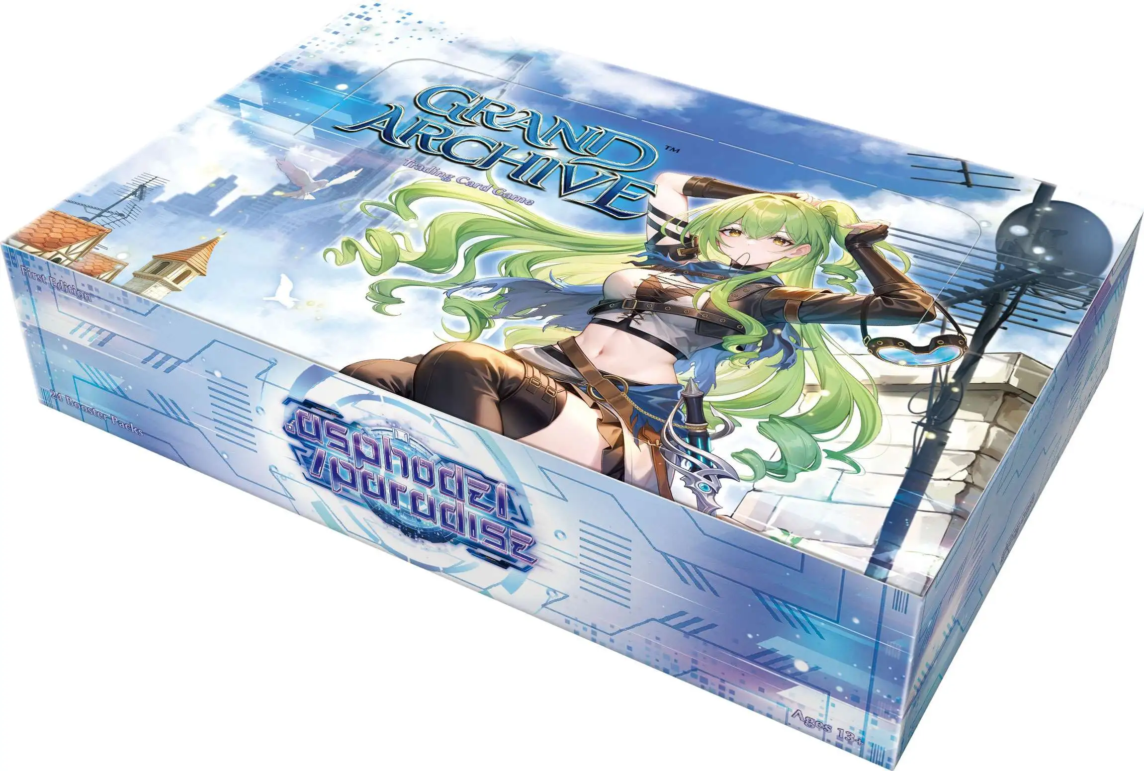 paradise booster box Grand Archive Asphodel Paradise Trading Card Booster Box 1st Edition, 24  Packs Weebs of the Shore