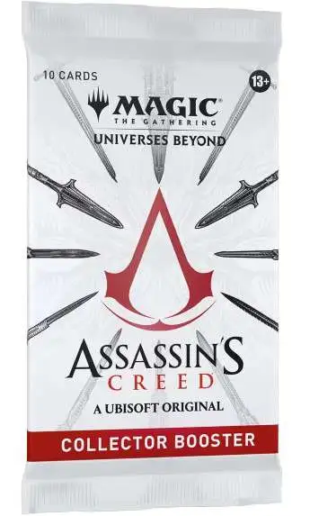 MtG Universes Beyond: Assassin's Creed COLLECTOR Booster Pack [10 Cards]
