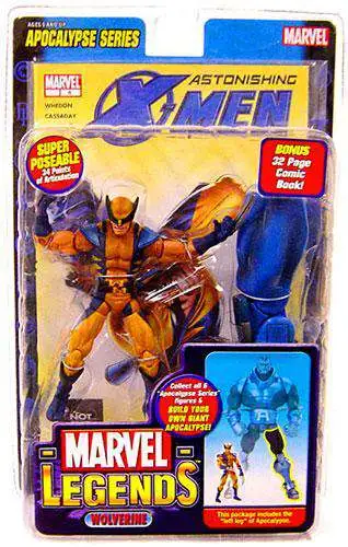 Marvel Legends Apocalypse Series Astonishing X-Men Wolverine Action Figure