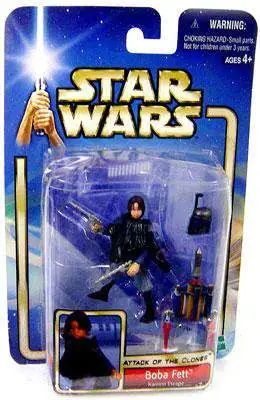 Star Wars Attack of the Clones Saga 2002 Boba Fett Action Figure [Kamino Escape]