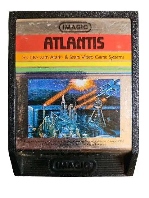 Atari Atlantis Video Game [Cartridge Only]